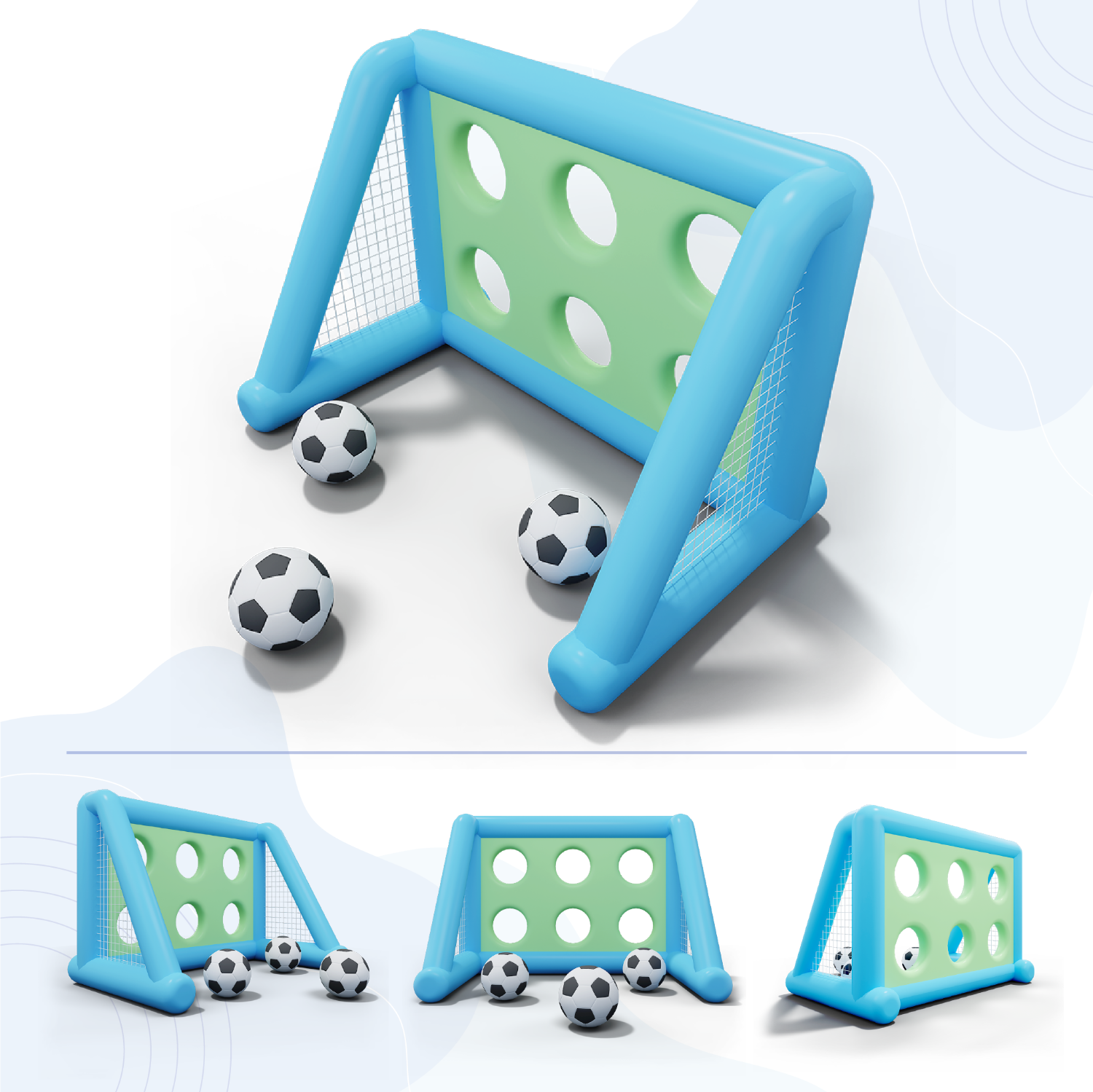 Portable Soccer Fun Goal