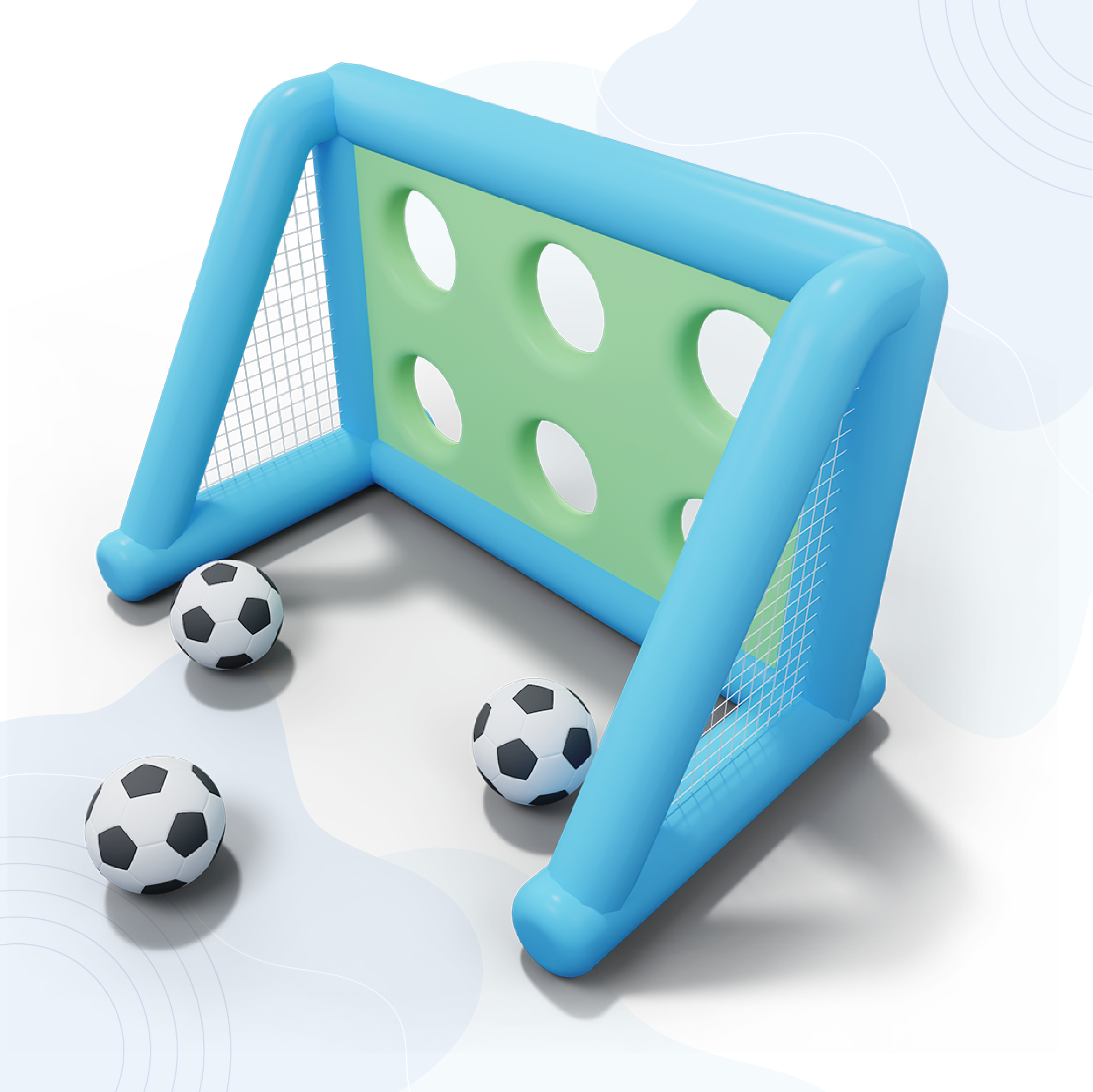 Portable Soccer Fun Goal