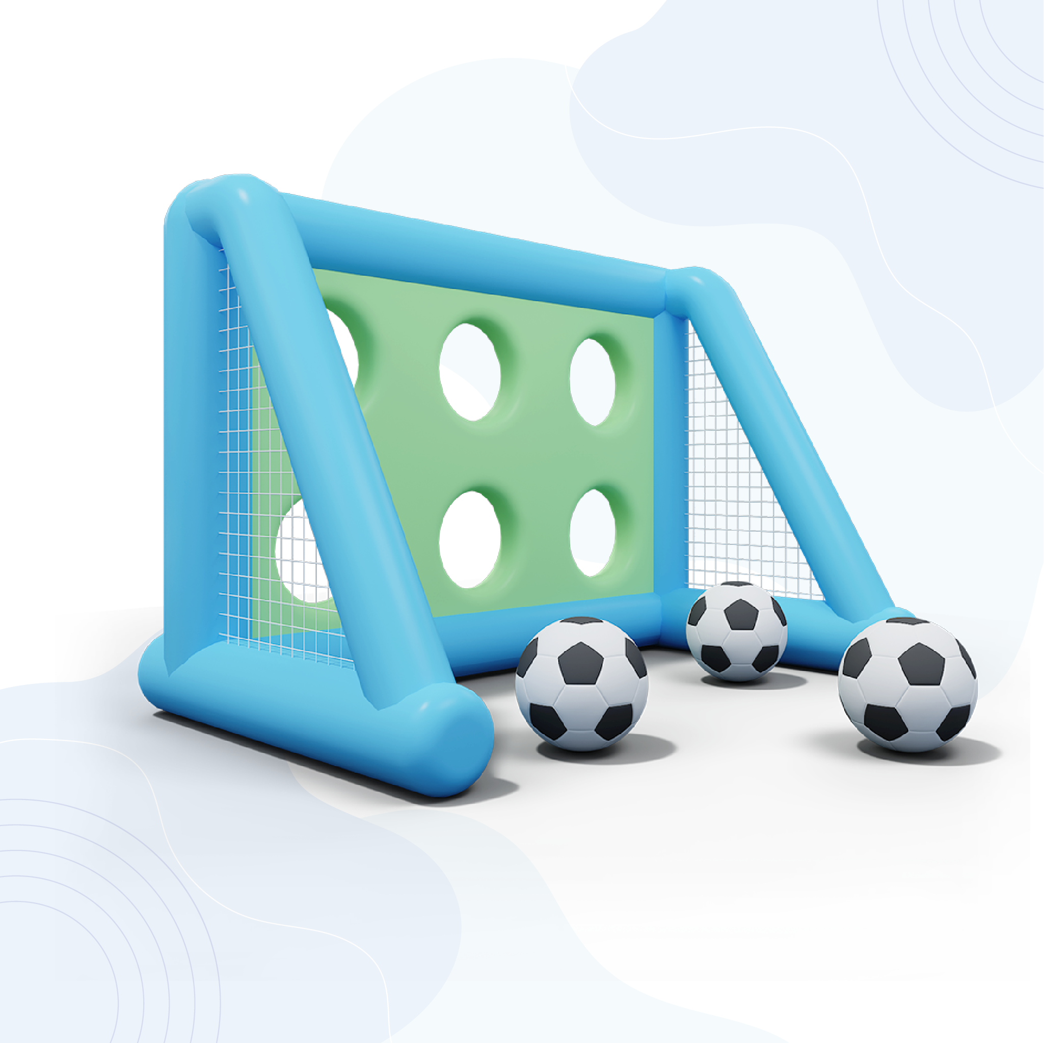 Portable Soccer Fun Goal