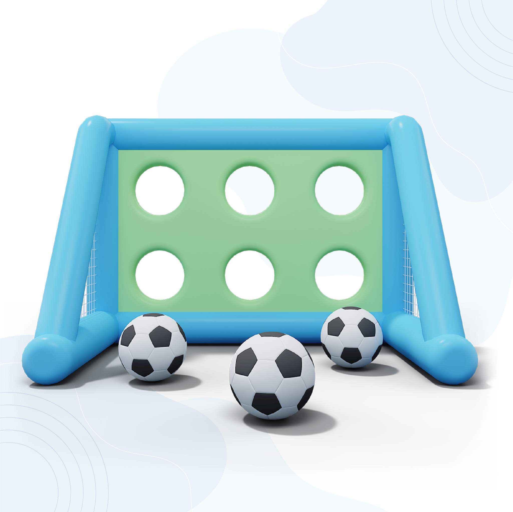 Portable Soccer Fun Goal