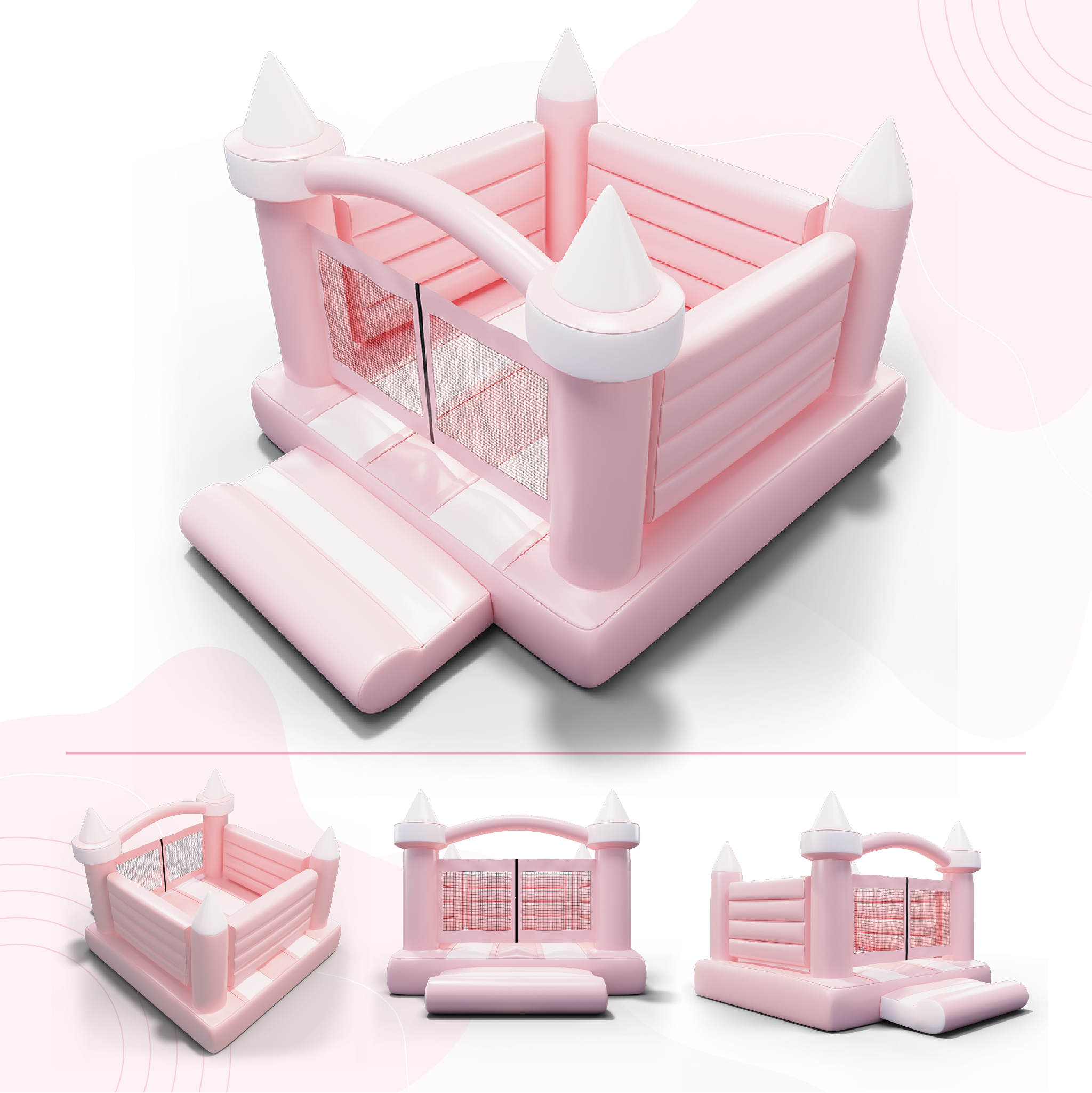 Pink Princess Mini Castle