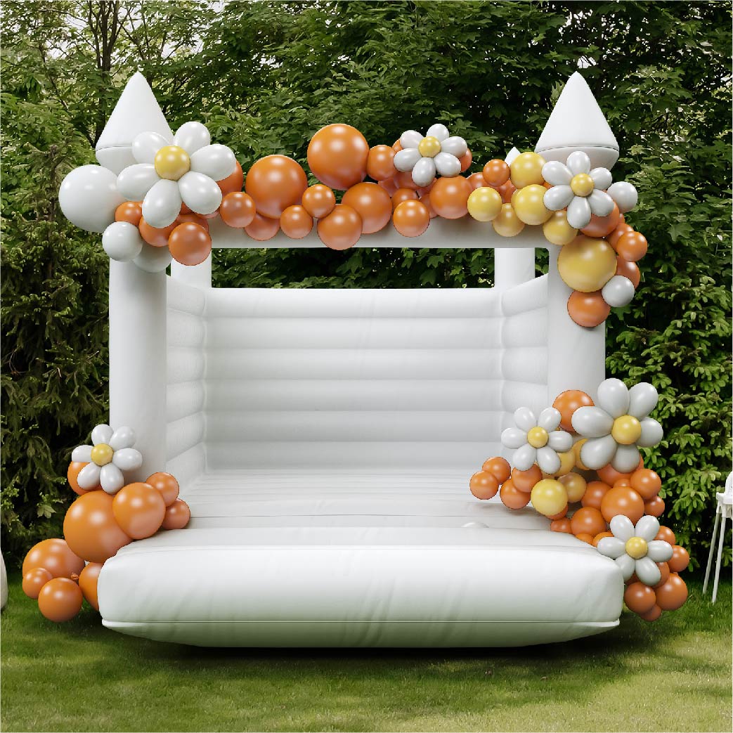 White Wedding Bounce House