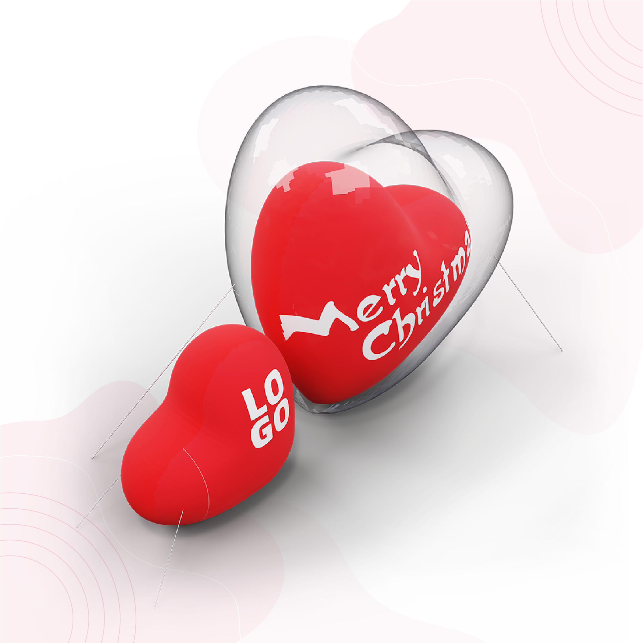 Heart in Love Inflatable Decor