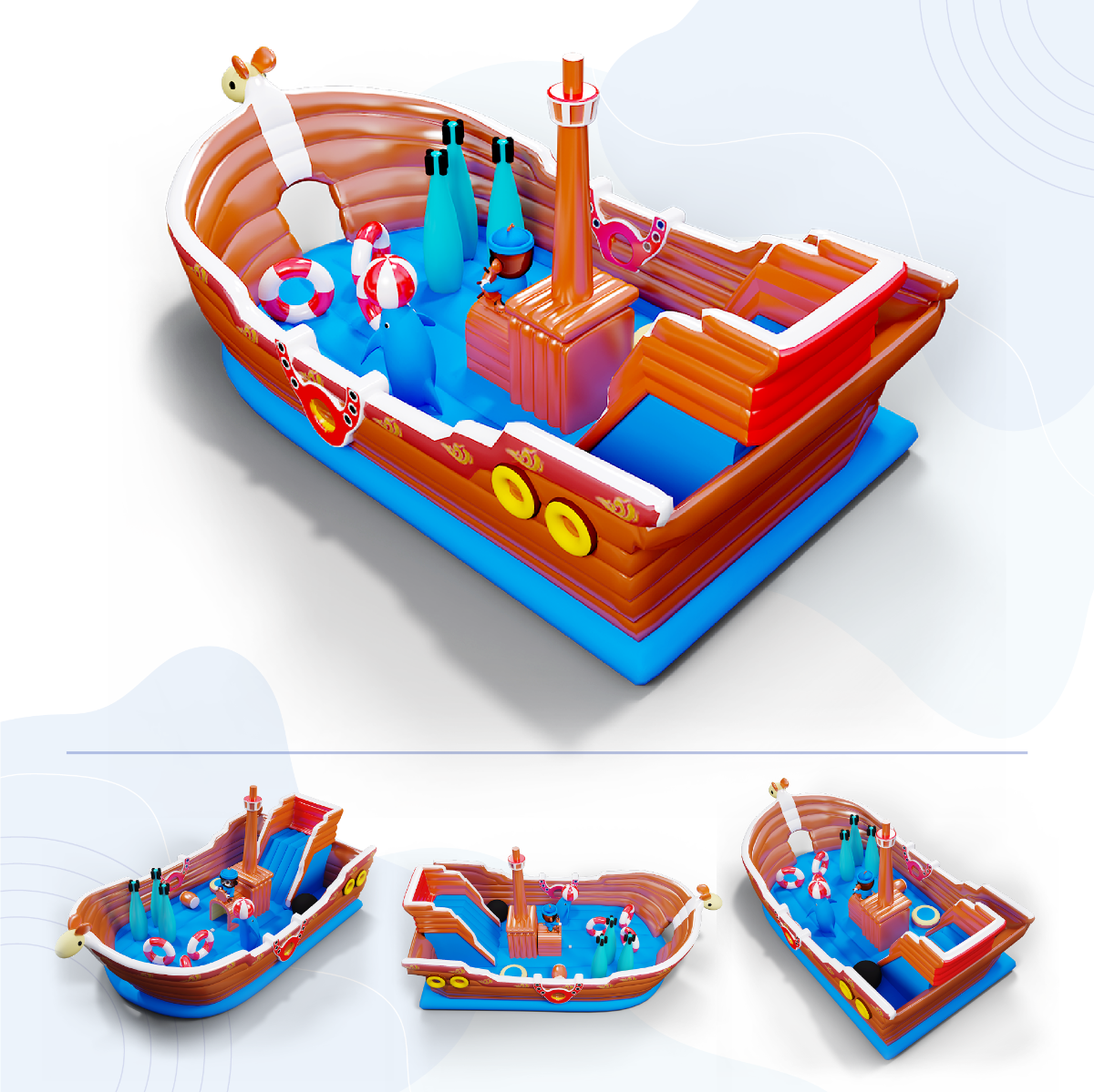 Adventure Bounce Boat