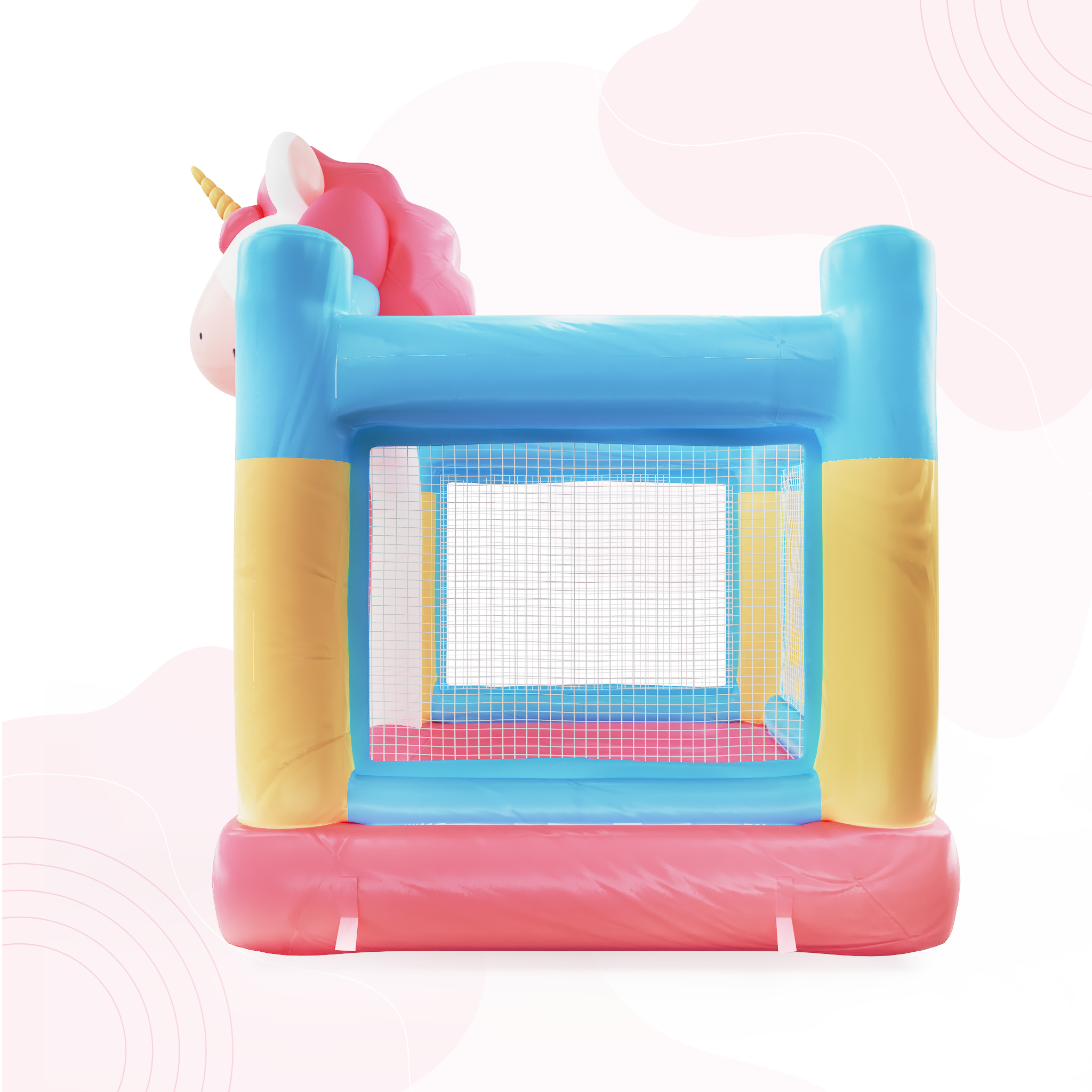 Unicorn Inflatable Castle