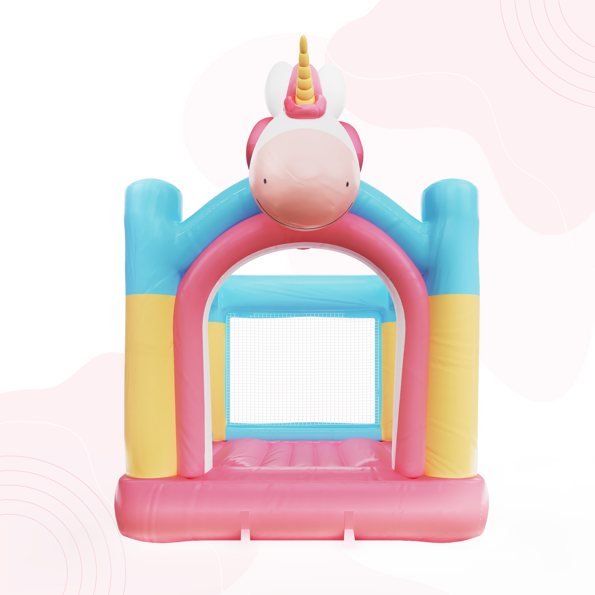 Unicorn Inflatable Castle