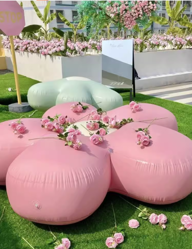 Floral Dream Inflatable Cushion